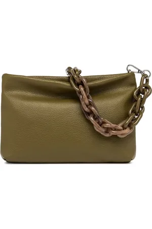 Gianni chiarini Dames, Tassen, Groen, Maat: ONE Size Leer