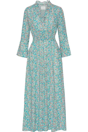American Dreams Dames, Jurken, Groen, Maat: S Viscose