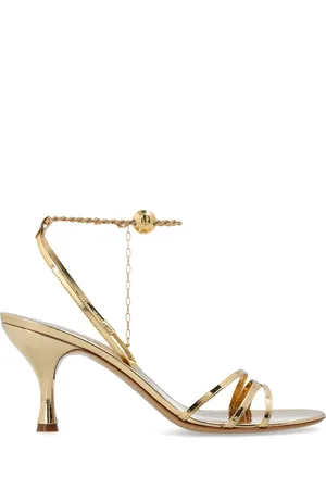 Salvatore Ferragamo Dames, Schoenen, Geel, Maat: 35 1/2 EU Leer