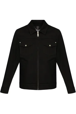 Alexander McQueen Heren, Jassen, Zwart, Maat: L Denim