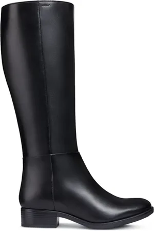 Geox Dames, Schoenen, Zwart, Maat: 39 EU Leer