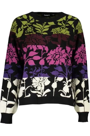 Desigual Dames, Truien, Veelkleurig, Maat: 2XL Viscose
