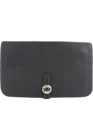 Hermès Dames, Pre-owned, Blauw, Maat: ONE Size Leer