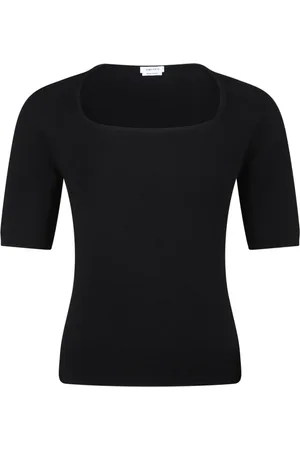 Alexander McQueen Dames, Tops, Zwart, Maat: M