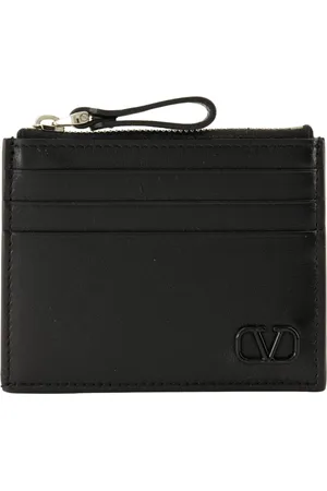 VALENTINO GARAVANI Heren, Accessoires, Zwart, Maat: ONE Size Leer