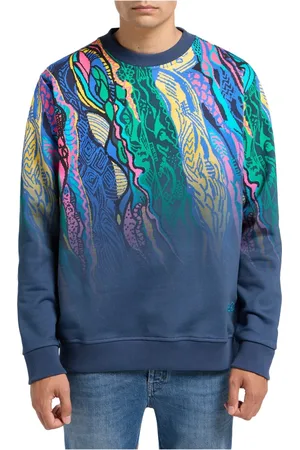 Carlo Colucci Heren, Sweatshirts & Hoodies, Veelkleurig, Maat: 3XL Katoen
