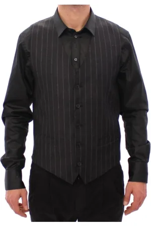 Dolce & Gabbana Heren, Pakken, Grijs, Maat: M Wol