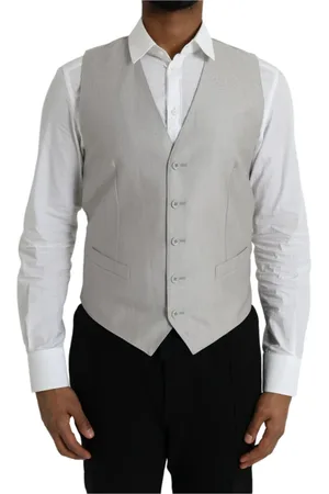 Dolce & Gabbana Heren, Pakken, Grijs, Maat: M Poliester