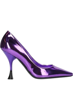 3Juin Dames, Schoenen, Paars, Maat: 36 EU Leer