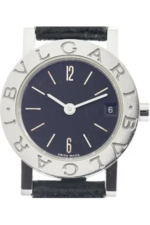 Bvlgari Dames, Pre-owned, Zwart, Maat: ONE Size Leer
