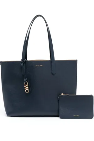 Michael Kors Dames, Tassen, Blauw, Maat: ONE Size Leer
