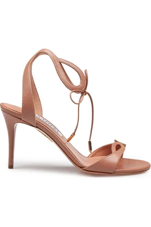 Aquazzura Dames, Schoenen, Roze, Maat: 37 1/2 EU Leer