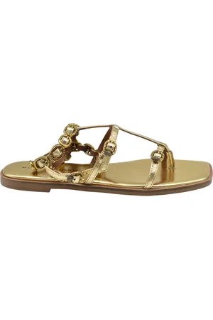 Kurt Geiger Dames, Schoenen, Geel, Maat: 39 EU Leer
