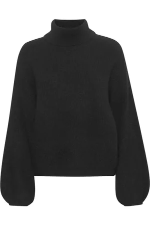 Gestuz Dames, Truien, Zwart, Maat: XL Wol