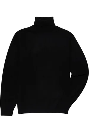 Brooks Brothers Heren, Truien, Zwart, Maat: S Wol