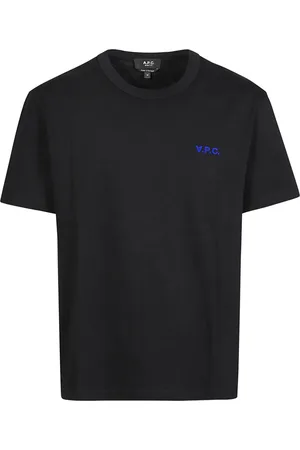 A.P.C. Heren, Tops, Blauw, Maat: L Katoen