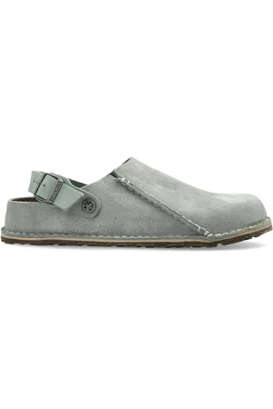 Birkenstock Dames, Schoenen, Grijs, Maat: 35 EU Suède