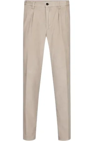 Profuomo Heren, Broeken, Bruin, Maat: L
