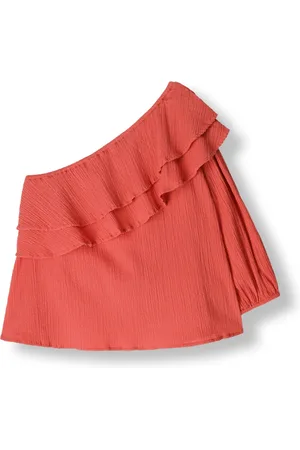 Circle Of Trust Dames, Blouses & Shirts, Oranje, Maat: M Katoen