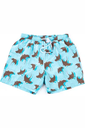 BARBA Heren, Badkleding, Blauw, Maat: L