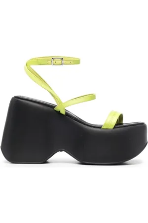 vic matiè Dames, Schoenen, Groen, Maat: 40 EU Leer