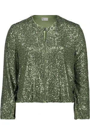 Vera Mont Dames, Blouses & Shirts, Groen, Maat: 2XL Poliester