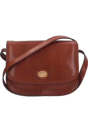 The Bridge Dames, Tassen, Bruin, Maat: ONE Size Leer
