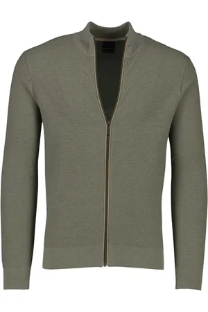 Bugatti Heren, Truien, Groen, Maat: 3XL Katoen