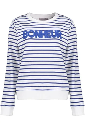 Geisha Dames, Truien, Blauw, Maat: XL