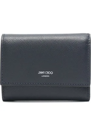 Jimmy Choo Heren, Accessoires, Blauw, Maat: ONE Size Leer