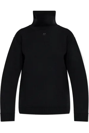 Courrèges Dames, Truien, Zwart, Maat: M Wol