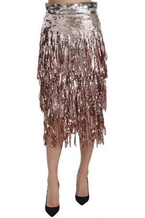 Dolce & Gabbana Dames, Rokken, Veelkleurig, Maat: M Nylon