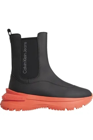 Calvin Klein Dames, Schoenen, Zwart, Maat: 36 EU Leer