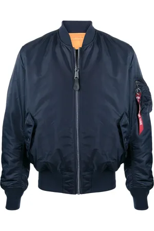 Alpha Industries Dames, Jassen, Blauw, Maat: XS