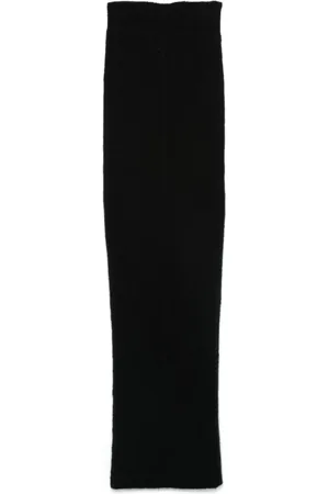 Rick Owens Dames, Rokken, Zwart, Maat: XS Wol