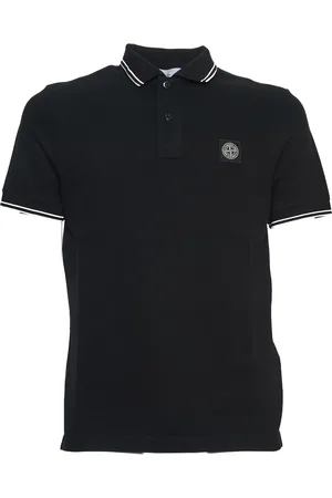 Stone Island Heren, Tops, Zwart, Maat: M Katoen