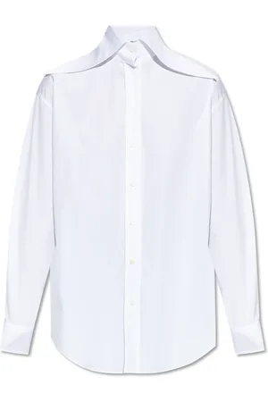 Alexander McQueen Dames, Blouses & Shirts, Wit, Maat: XS Katoen