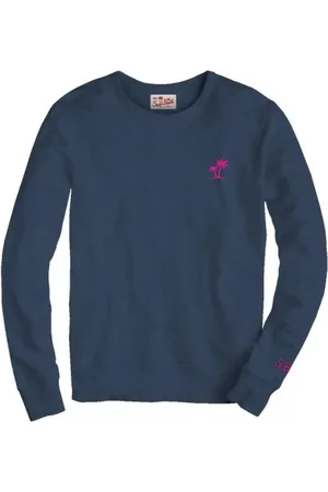 MC2 SAINT BARTH Heren, Sweatshirts & Hoodies, Blauw, Maat: M Katoen