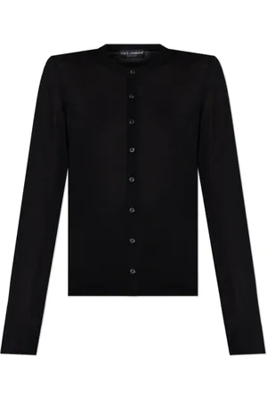 Dolce & Gabbana Dames, Truien, Zwart, Maat: S Kasjmier