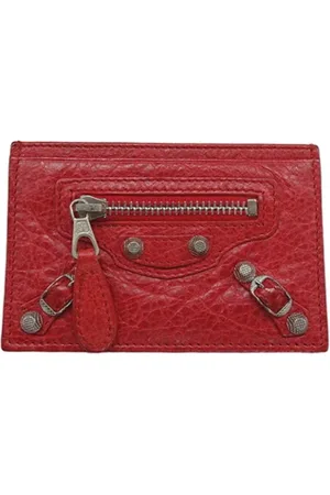 Balenciaga Dames, Pre-owned, Rood, Maat: ONE Size Leer