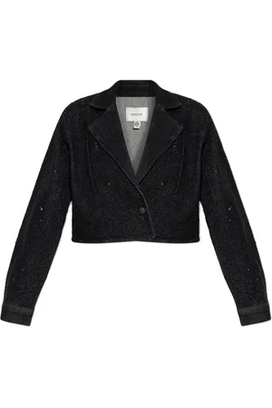 Gestuz Dames, Jassen, Zwart, Maat: XS Katoen