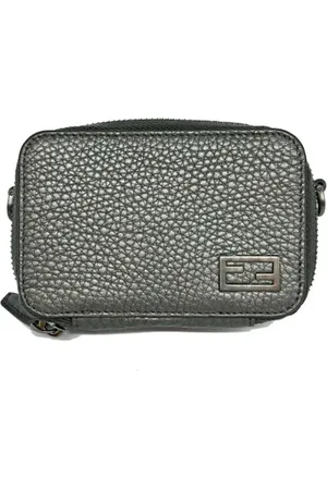 Fendi Dames, Pre-owned, Grijs, Maat: ONE Size Leer