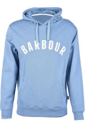 Barbour Heren, Sweatshirts & Hoodies, Blauw, Maat: M Katoen