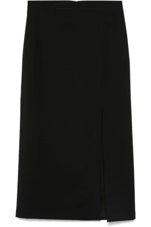 BARENA Dames, Rokken, Zwart, Maat: 2XS Wol