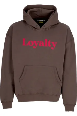 IUTER Heren, Sweatshirts & Hoodies, Bruin, Maat: XS Katoen