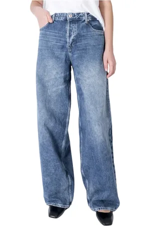 Adriano Goldschmied Dames, Jeans, Blauw, Maat: W28 Katoen