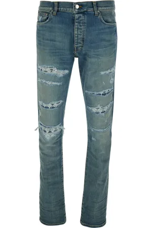 AMIRI Heren, Jeans, Blauw, Maat: W30 Denim