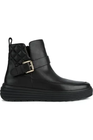 Geox Dames, Schoenen, Zwart, Maat: 36 EU Leer