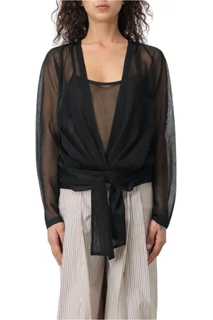 Alberta Ferretti Dames, Blouses & Shirts, Zwart, Maat: M Viscose