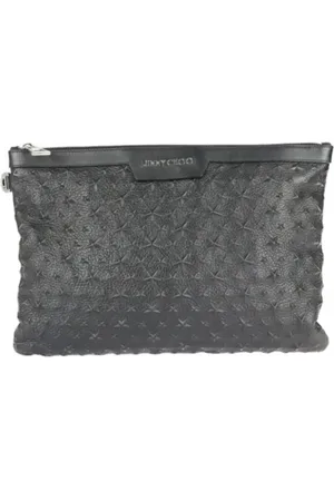Jimmy Choo Dames, Pre-owned, Zwart, Maat: ONE Size Leer